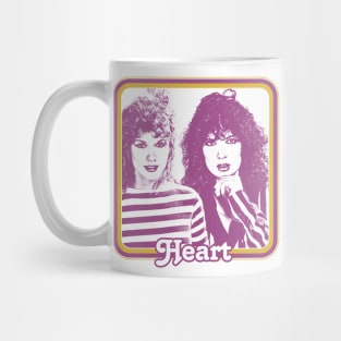 Heart / 80s Styled Original Fan Design Mug